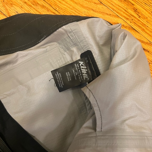 KUHL Mens Jetstream Rain Pant 36x32 Performance Waterproof 100% Nylon Ankle Zip - Picture 11 of 16
